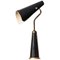 Tischlampe mit flexiblem Schirm aus Schweden 1