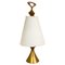 Brass and Glass Table Lamp by Max Ingrand for Fontana Arte, Italy, 1950s, Image 1