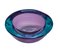 Green and Violet Murano Glass Bowl by Flavio Poli for Seguso, Italy, 1960s 2