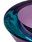 Green and Violet Murano Glass Bowl by Flavio Poli for Seguso, Italy, 1960s 7