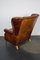 Vintage Dutch Burgundy Leather Club Chair, the Netherlands 8