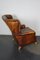 Club chair vintage in pelle bordeaux, Paesi Bassi, Immagine 11