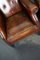 Club chair vintage in pelle color cognac, Paesi Bassi, set di 2, Immagine 12