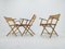 Bauhaus Folding Armchairs from Naether, Germany, 1930s, Set of 3 9