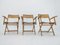 Butacas plegables Bauhaus de Naether, Germany, años 30. Juego de 3, Imagen 2