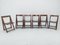 Chaises Pliantes Mid-Century par Aldo Jacober pour Alberto Bazzani, 1960s, Set de 6 2