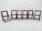 Mid-Century Folding Chairs by Aldo Jacober for Alberto Bazzani, 1960s, Set of 6 2