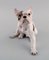 Porcelain Figure of French Bulldog by Dahl Jensen for Bing & Grondahl, 1930s 2