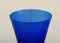 Blue Mouth Blown Art Glass Water Glasses by Monica Bratt for Reijmyre, Set of 11, Image 6