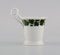 Grüne Ivy Vine Leaf Porzellan Kaffeetassen mit Untertassen von Meissen, 12er Set 3