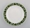 20th Century Green Ivy Vine Hand-Painted Porcelain Leaf Plates from Meissen, Set of 8 3