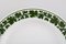 20th Century Green Ivy Vine Hand-Painted Porcelain Leaf Plates from Meissen, Set of 8, Image 4