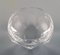 Belgian Crystal Glass Lalaing Rinsing Bowls from Val St. Lambert, Set of 3 5