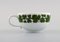 Grüne Ivy Vine Leaf Handbemalte Porzellan Teetassen mit Untertassen von Meissen, 8er Set 3