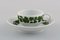Green Ivy Vine Leaf Hand-Painted Porcelain Teacups with Saucers from Meissen, Set of 8, Image 2