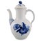 Antique Blue Flower Braided Coffee Pot from Royal Copenhagen, Image 1
