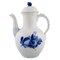 Antique Blue Flower Braided Coffee Pot from Royal Copenhagen 1