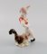 Mid-20th Century Porcelain Figure of Boy and Rooster from Herend 2