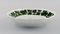 20th Century Green Ivy Vine Hand-Painted Porcelain Leaf Bowl from Meissen 2