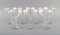 Belgian Crystal Glass Champagne Bowls by Legagneux for Val St. Lambert, Set of 7, Image 2