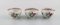 Antique Chinese Hand-Painted Porcelain Teacups by Qian Long, 1700s, Set of 3, Image 2