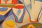 Skandinavisches Modernistisches Gemälde, Kubistisches Stillleben, 1975, Öl auf Leinwand, Gerahmt 4