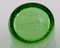 Französische Karaffen aus grünem Kunstglas Sechs Gläser und zwei kleine Krüge von Biot, 10er Set 9