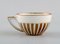 Art Deco Ariadne Porcelain Coffee Cups with Saucers, 1930s, Set of 20 5