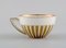 Art Deco Ariadne Porcelain Coffee Cups with Saucers, 1930s, Set of 20 4