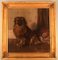 Pechinese, fine XIX secolo, olio su tela, con cornice, Immagine 2