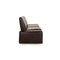 Brown Leather Two Seater Fellini Couch from Koinor 7