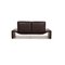 Brown Leather Two Seater Fellini Couch from Koinor 8