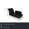 Black Leather Moule Lounger from Brühl & Sippold 2