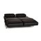 Black Leather 2-Seater Moule Sofa with Sleeping Function from Brühl & Sippold, Image 3