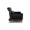 Black Leather 2-Seater Moule Sofa with Sleeping Function from Brühl & Sippold 9