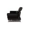 Black Leather 2-Seater Moule Sofa with Sleeping Function from Brühl & Sippold 11