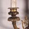 Revival Wandlampen aus vergoldeter Bronze, Italien, 20. Jh 3