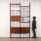 Bookcase in Veneered Wood & Metal, Italy, 1950s or 1960s, Image 2