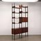 Bookcase in Veneered Wood & Metal, Italy, 1950s or 1960s, Image 11
