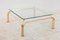 Italian Organic Brass Coffee Table with Abstract Swan Neck, 1980s, Image 5