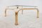 Italian Organic Brass Coffee Table with Abstract Swan Neck, 1980s 7