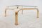 Italian Organic Brass Coffee Table with Abstract Swan Neck, 1980s, Image 8