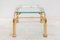 Vintage Brass Side Tables with Abstract Swan Neck, Set of 2 4