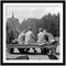 Couples on a Bench in Front of a Statue in Kassel, Germany, 1937, Print 4