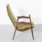 Scandinavian Modern High Back Armchair, Image 5