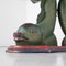 Polychrome Carved Wood Koi Fish Pedestal Dining Table 6