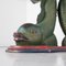 Polychrome Carved Wood Koi Fish Pedestal Dining Table, Image 6