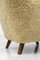 Vintage Sheep Skin Lounge Chair by Alfred Christensen for Slagelse Møbelværk, Denmark, Image 8