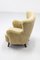 Vintage Sheep Skin Lounge Chair by Alfred Christensen for Slagelse Møbelværk, Denmark, Image 2