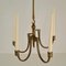 Vintage Bronze Chandelier from Michael Harjes for Harjes Metalkunst, Image 4